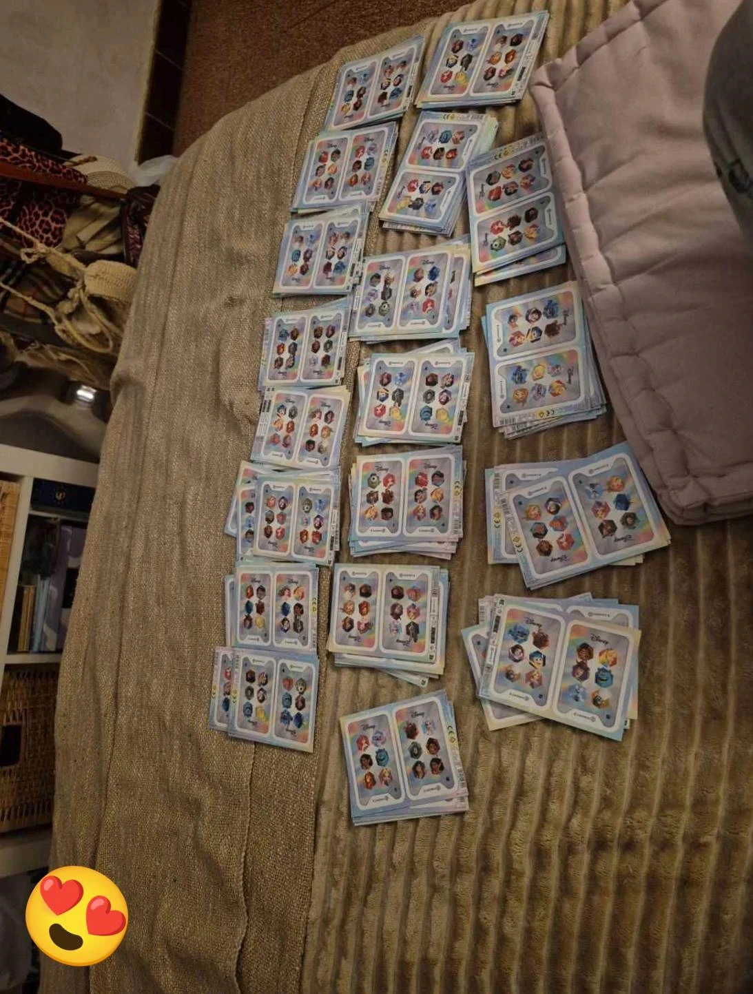 Lot of collectible Disney Leclerc trading cards 2025 – photo 4